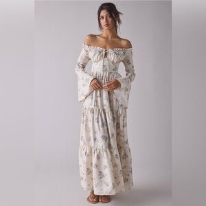 Urban Outfitters Kiss The Sky Bell Sleeve Dress